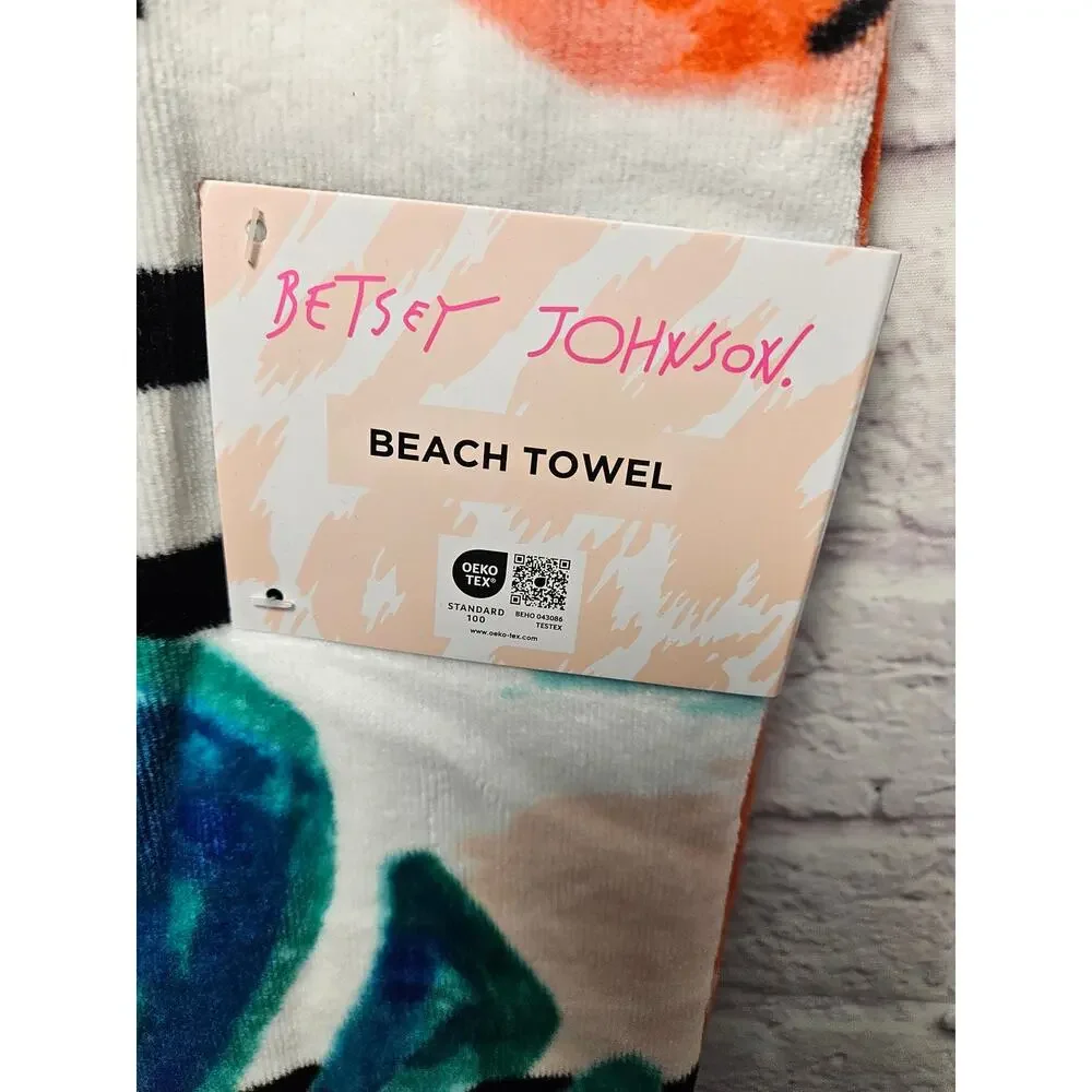 Betsey Johnson NWT Beach Towel 